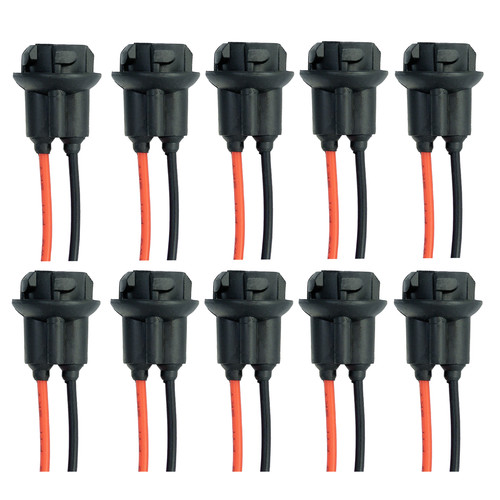 10x w5w fassung t10 - 10x,