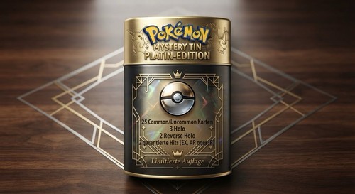 Pokémon mystery tin - pokémon, box