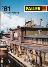 Faller 1981 Vintage Katalog
