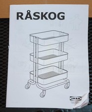 Ikea RASKOG RÅSKOG Servierwagen, schwarz,    Neu + OVP