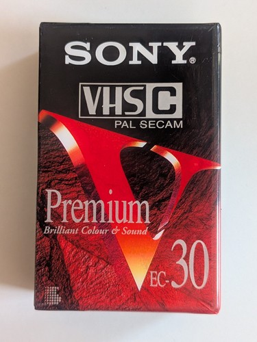Sony vhs premium grade - premium,