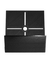 Bohrschablone mit Staubauffang