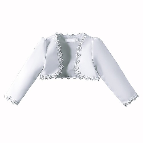 Kinder mädchen satin bolero - kinder,