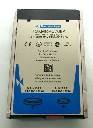 Telemecanique memory card - card, sram