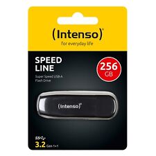 Intenso Speed Line 256GB USB Stick Highspeed USB 3.2 schwarz 256 GB 3533492 OVP