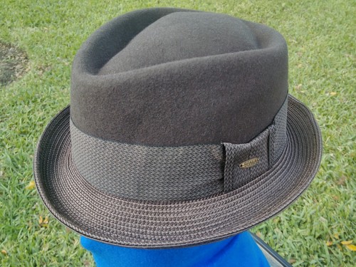Scala fedora wool lana - scala, brown