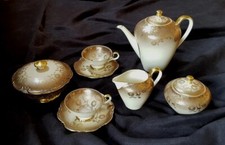 Johann Seltmann Vohenstrauß Mokkaservice + Bonboniere (Deckeldose) Sammelgedeck