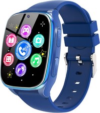 Smartwatch Kinder mit Telefonfunktion Armbanduhr für iPhone Samsung Huawei Sony