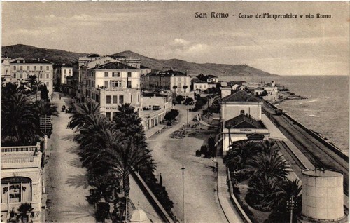 Cpa san remo corso - ak,
