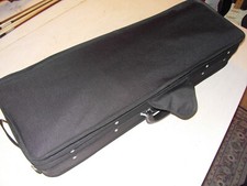 schöner leichter Geigenkoffer Etui für Violine Geige und 2 Bögen neuwertig