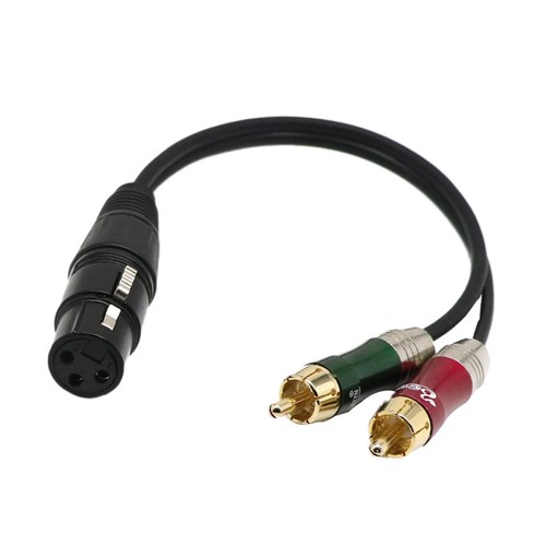 Xlr buchse auf phono - buchse,