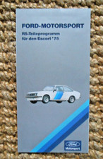 Prospekt Ford Motorsport