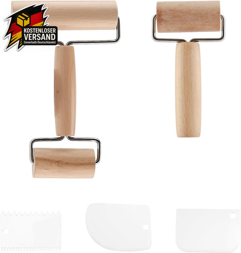 Kleines holz teigroller - kleines,