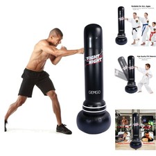 Boxsack mit Ständer für Kinder und Erwachsene, Kinder Boxsack 180 cm mit Tasc...