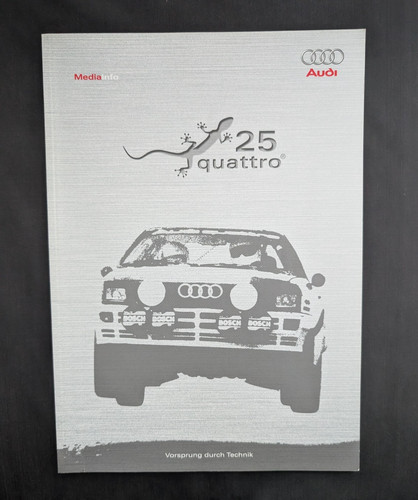 Audi pressemappe quattro - audi, 25