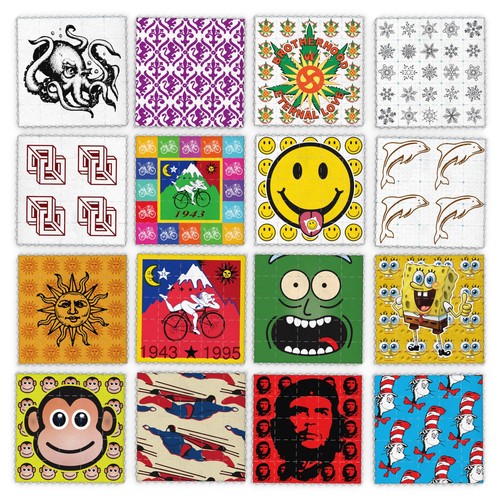 Blotter art lsd - 16+4,