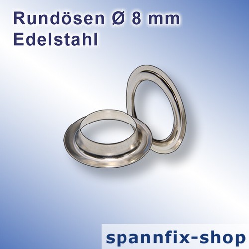 100 stück rundösen - stück, 8