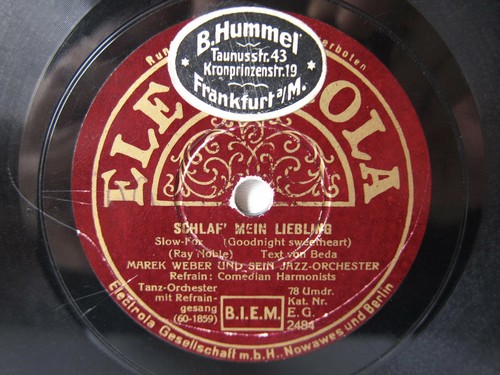 78rpm comedian harmonists - harmonists, &
