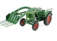 MINICHAMPS Deutz F2L 514 Traktor mit Frontlader 1957 in OVP /Box 1:18 Bulldog