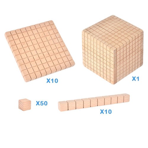 Montessori diy holzsockel zehn - holzsockel,