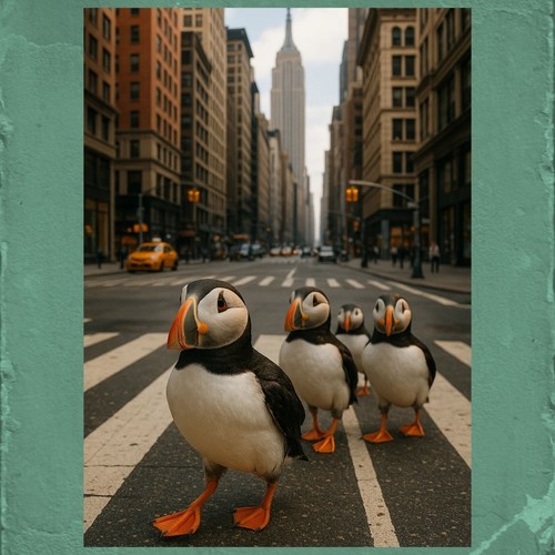 Papageientaucher new york - in,
