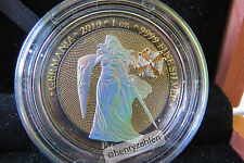 DIAMOND CROSS Silbermünze, Hologram & Ruthenium, Germania Mint 2019