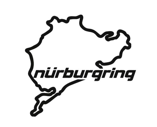 Sticker nürburgring - sticker,