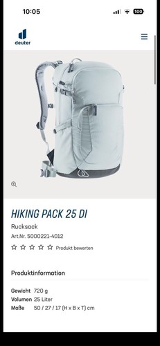 Deuter fahrrad sport - sport, rucksack