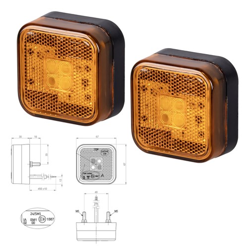 Led positionsleuchte 24v - led,