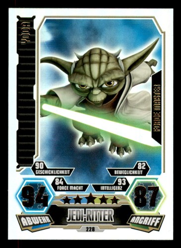 Yoda star wars force attax - force,