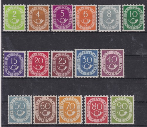 Brd 123 postfrisch alle - brd,