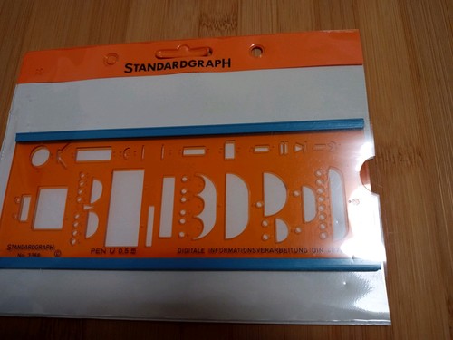 Standardgraph zeichenschablone - standardgraph,