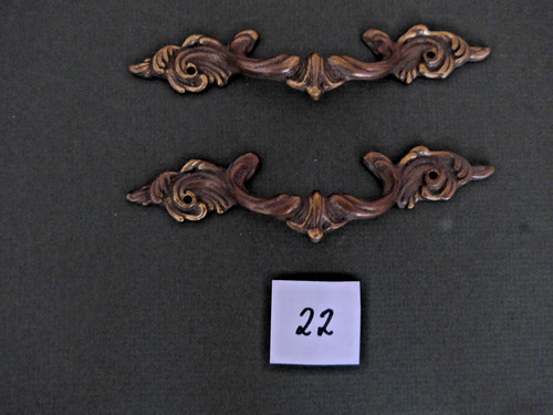 Messinggriffe louis seize - 2,