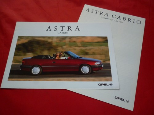 Opel astra cabrio - cabrio, poster