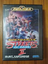Sega Mega Drive: RARE Asian PAL Streets Of Rage 2 / Bare Knuckle II CIB OVP Gold