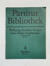 Noten . Mozart. Eine kleine