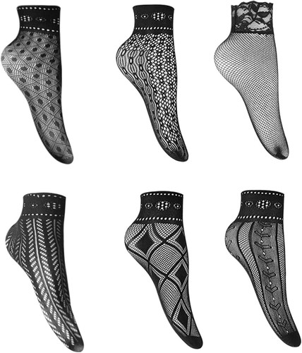Paar damen knöchelsocken - 6,