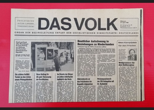 1988 ddr uhrenstadt ruhla - 27.4.1988,