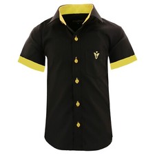 New GILLSONZ A40 Kinder Party Hemd freizeit Hemd Slimfit bügelleicht Gr.86-158