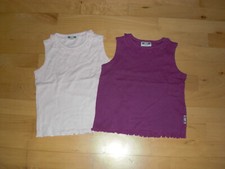 2 Tops 116/122 rosa/lila Tina Toole