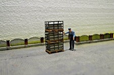 Ladegut Gitterbox auf Palette