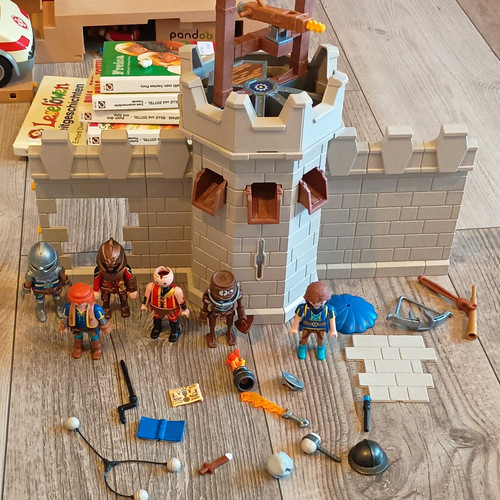 Playmobil ritterburg burgmauer - ritterburg,