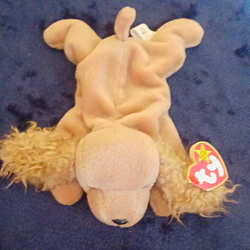 Beanie baby hund - ty,