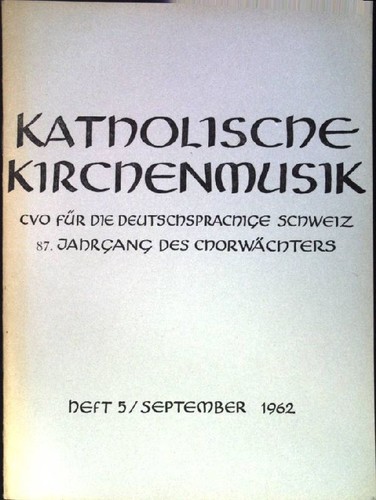 Evangelische kirchenmusik - evangelische, in