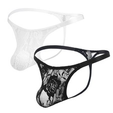 Transparenter herren string - transparenter,