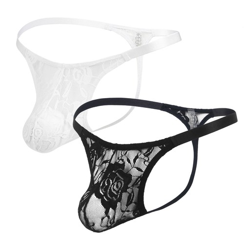 Transparenter herren string - transparenter,