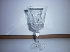 1 Luminarc Verrerie D'Arques France Likörkelch mit Rautenmuster  12cm gross