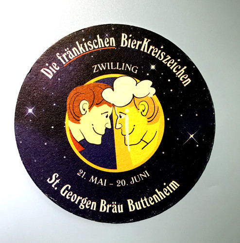 Bierdeckel georgen bräu - st.georgen,