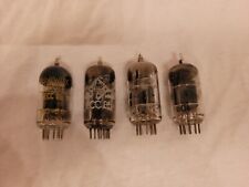 4x ECC85 Röhren Telefunken, Lorenz, Funkwerk Erfurt, valves/tubes