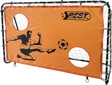 Best Sporting 11060 Fußballtor 180 x 120 cm mit Torwand orange Fußball
